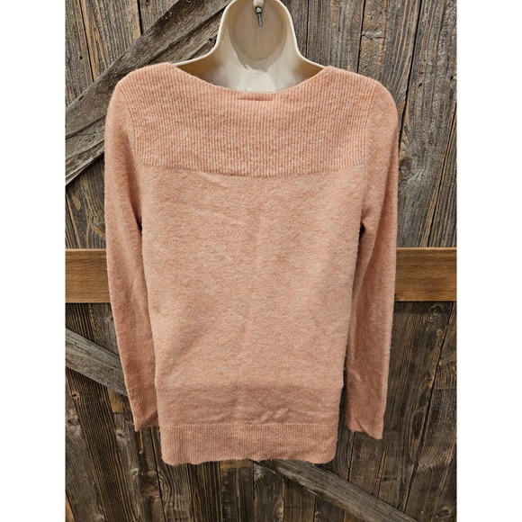 Loft size small knit Textured pattern long sleeve sweater pullover warm ^ - Picture 3 of 8